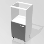 Colonna per forno con 1 anta H. 142