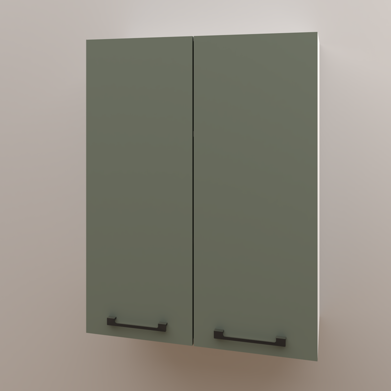 Pensile da 90 con 2 ante H. 96