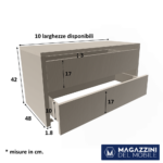 Cassettiera per armadio