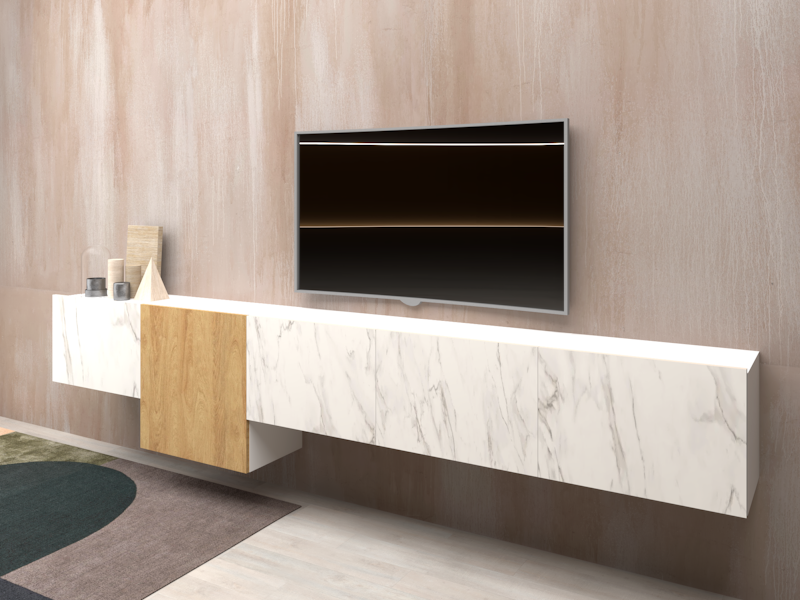 Parete attrezzata 03