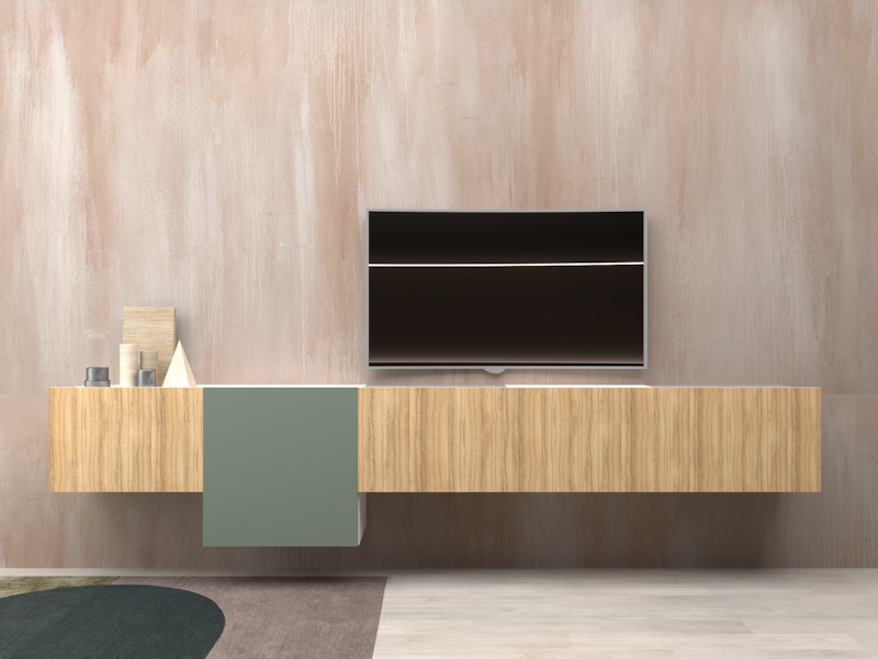 Parete attrezzata 03