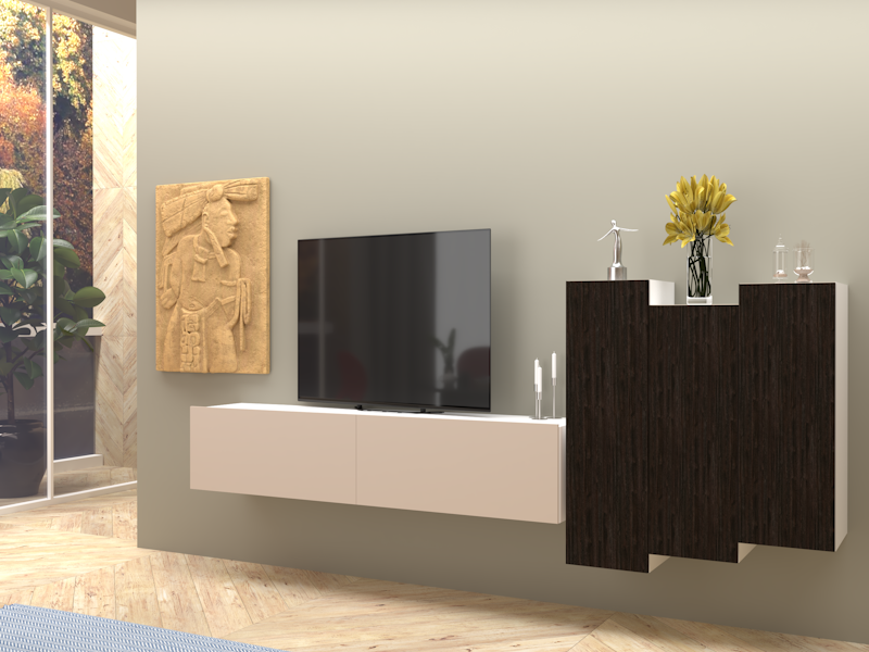 Parete attrezzata 01