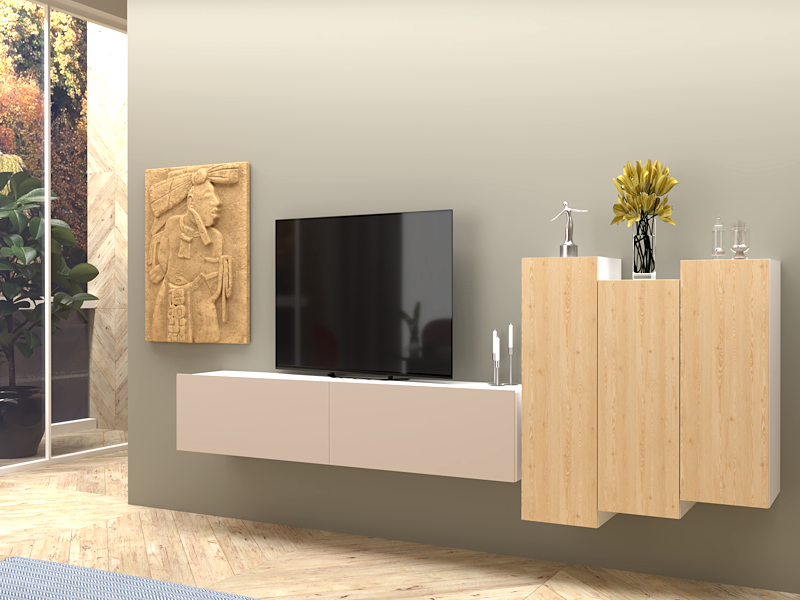 Parete attrezzata 01