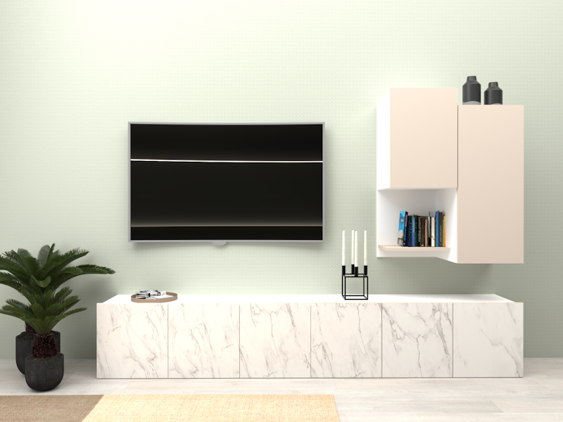 Parete attrezzata 06