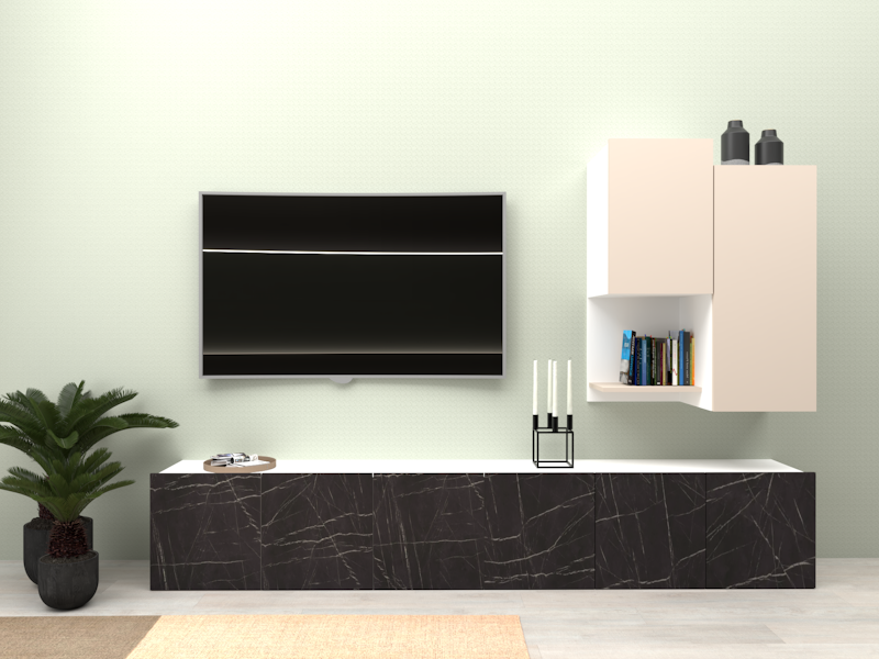 Parete attrezzata 06