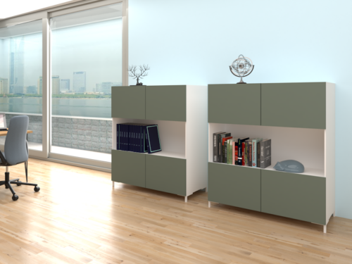 Mobile contenitore alto per ufficio